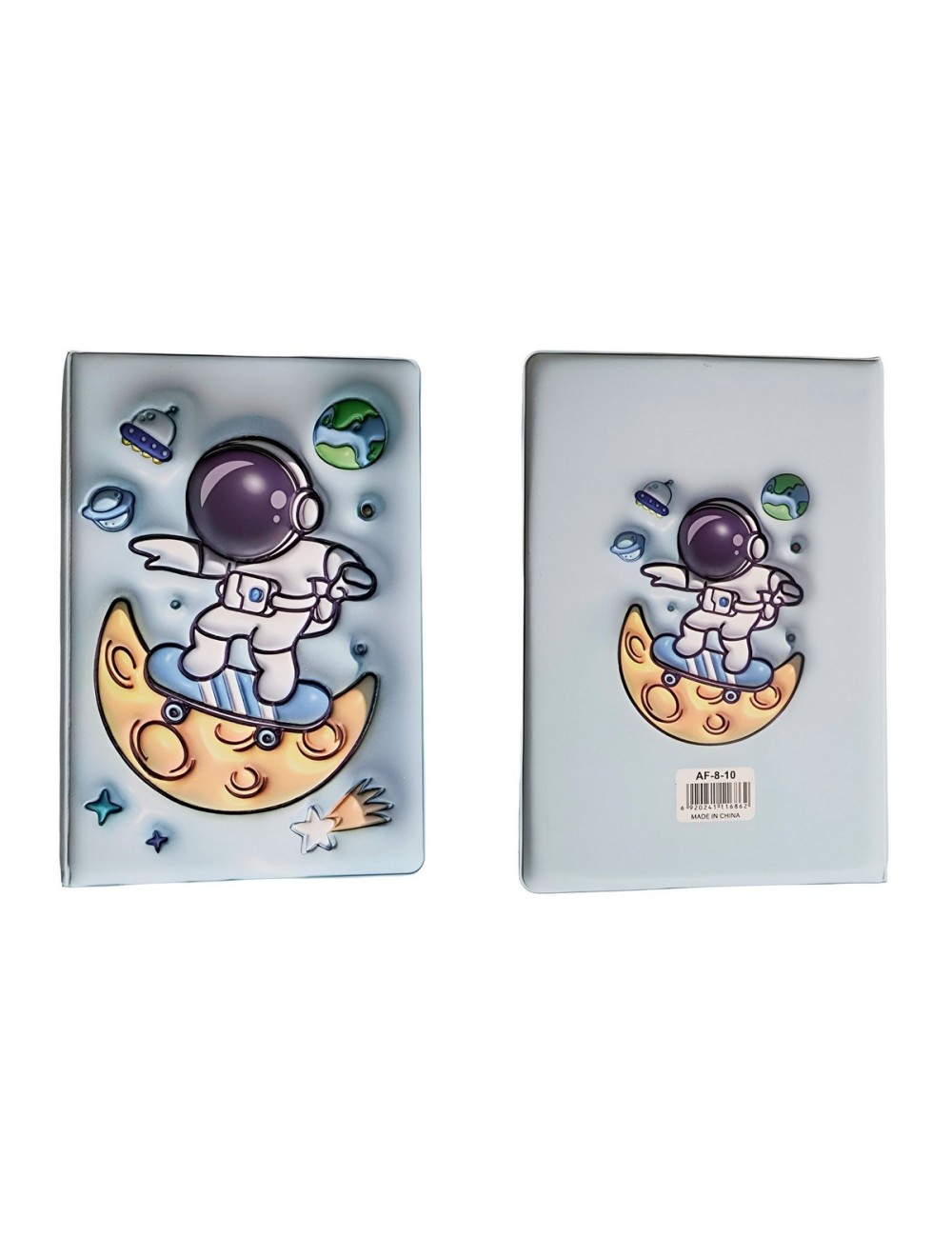 Agenda Anime Astronauta Diario Multicolor Portable Unisex