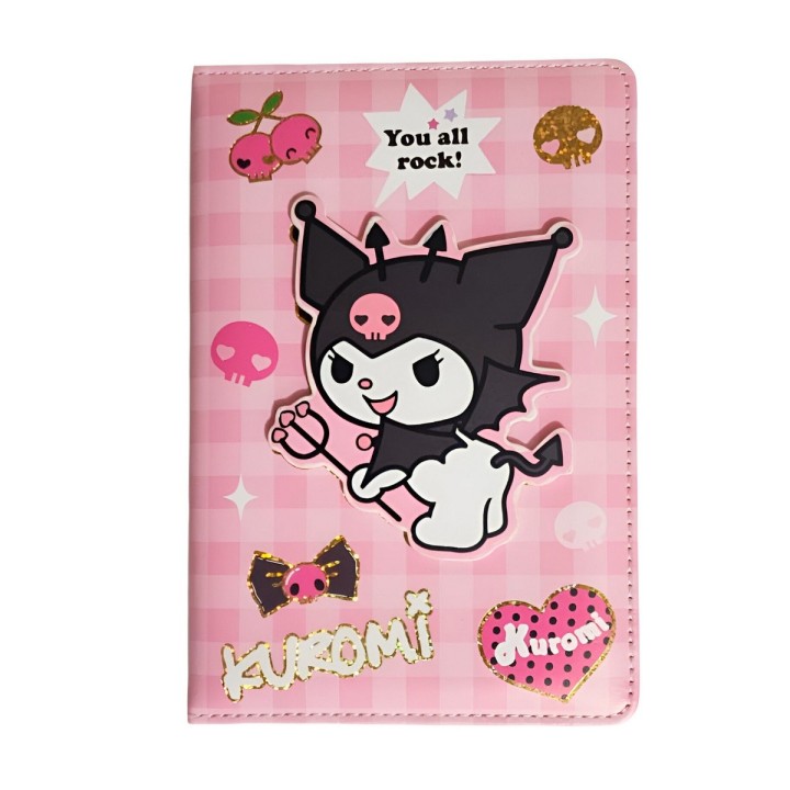 Agenda Kuromi Diario Multicolor Portable Niñas