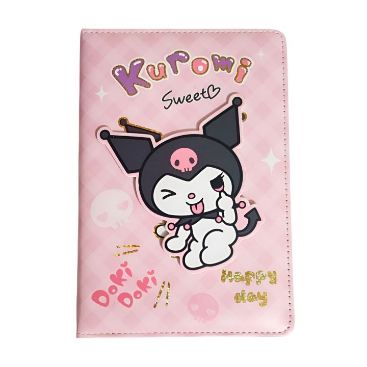 Agenda Kuromi Diario Multicolor Portable Niñas