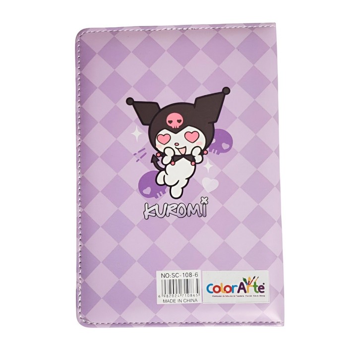 Agenda Kuromi Diario Multicolor Portable Niñas