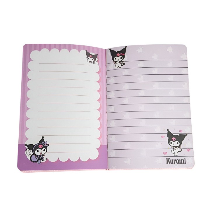 Agenda Kuromi Diario Multicolor Portable Niñas