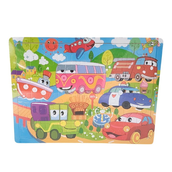 Rompecabezas Madera Figuras Colores Desarrollo Motriz Niños