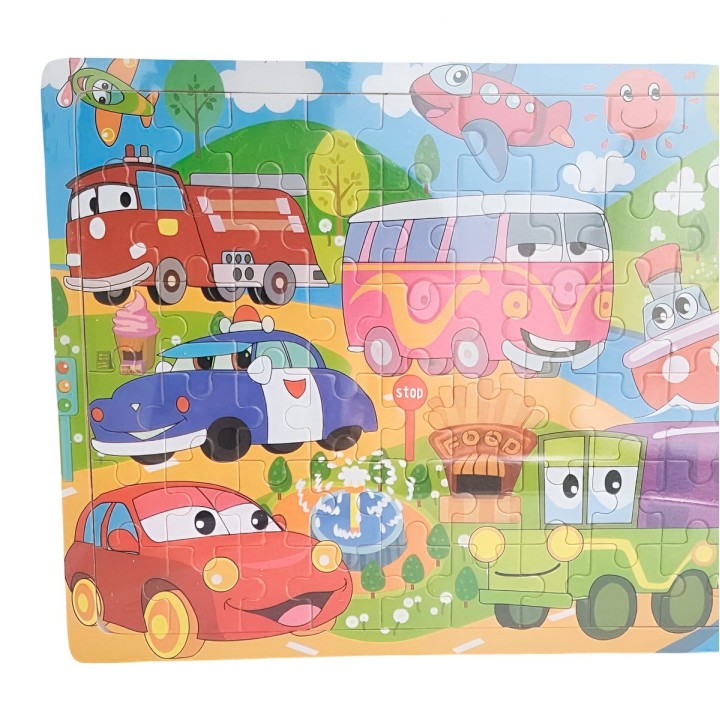 Rompecabezas Madera Figuras Colores Desarrollo Motriz Niños