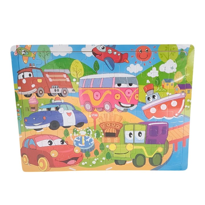 Rompecabezas Madera Figuras Colores Desarrollo Motriz Niños
