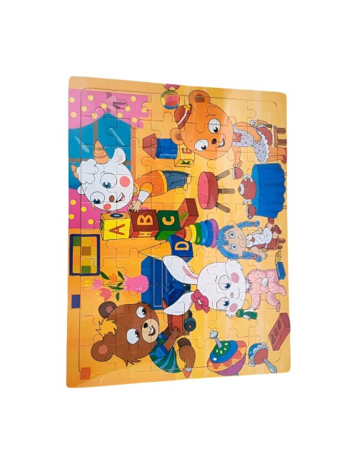 Rompecabezas Madera Figuras Colores Desarrollo Motriz Niños