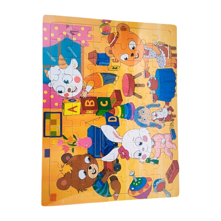Rompecabezas Madera Figuras Colores Desarrollo Motriz Niños