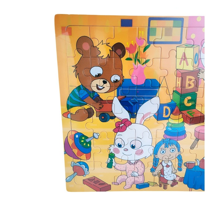 Rompecabezas Madera Figuras Colores Desarrollo Motriz Niños