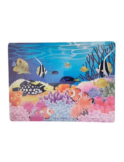 Rompecabezas Madera Figuras Colores Desarrollo Motriz Niños