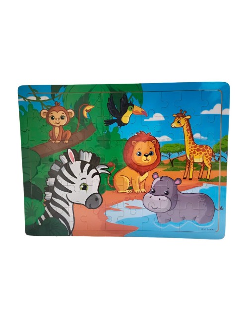 Rompecabezas Madera Figuras Colores Desarrollo Motriz Niños