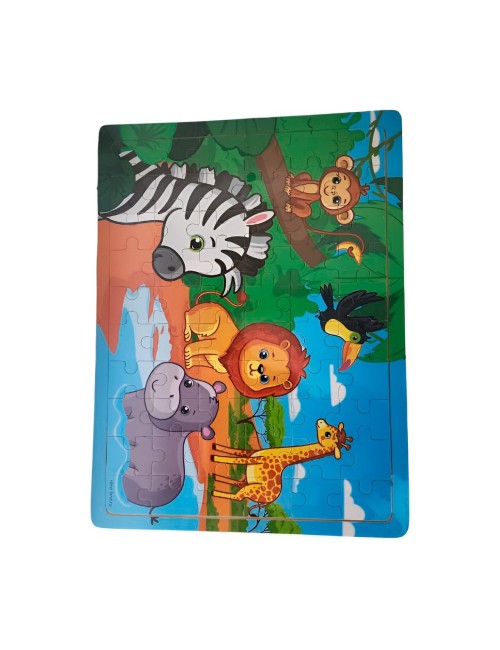 Rompecabezas Madera Figuras Colores Desarrollo Motriz Niños