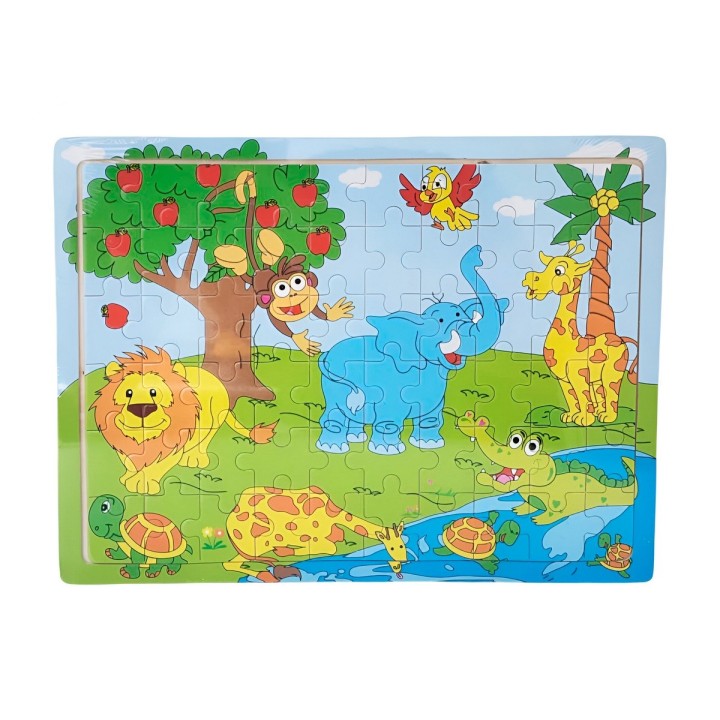 Rompecabezas Madera Figuras Colores Desarrollo Motriz Niños
