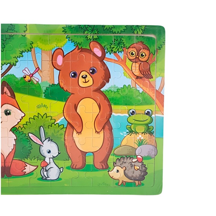 Rompecabezas Madera Figuras Colores Desarrollo Motriz Niños
