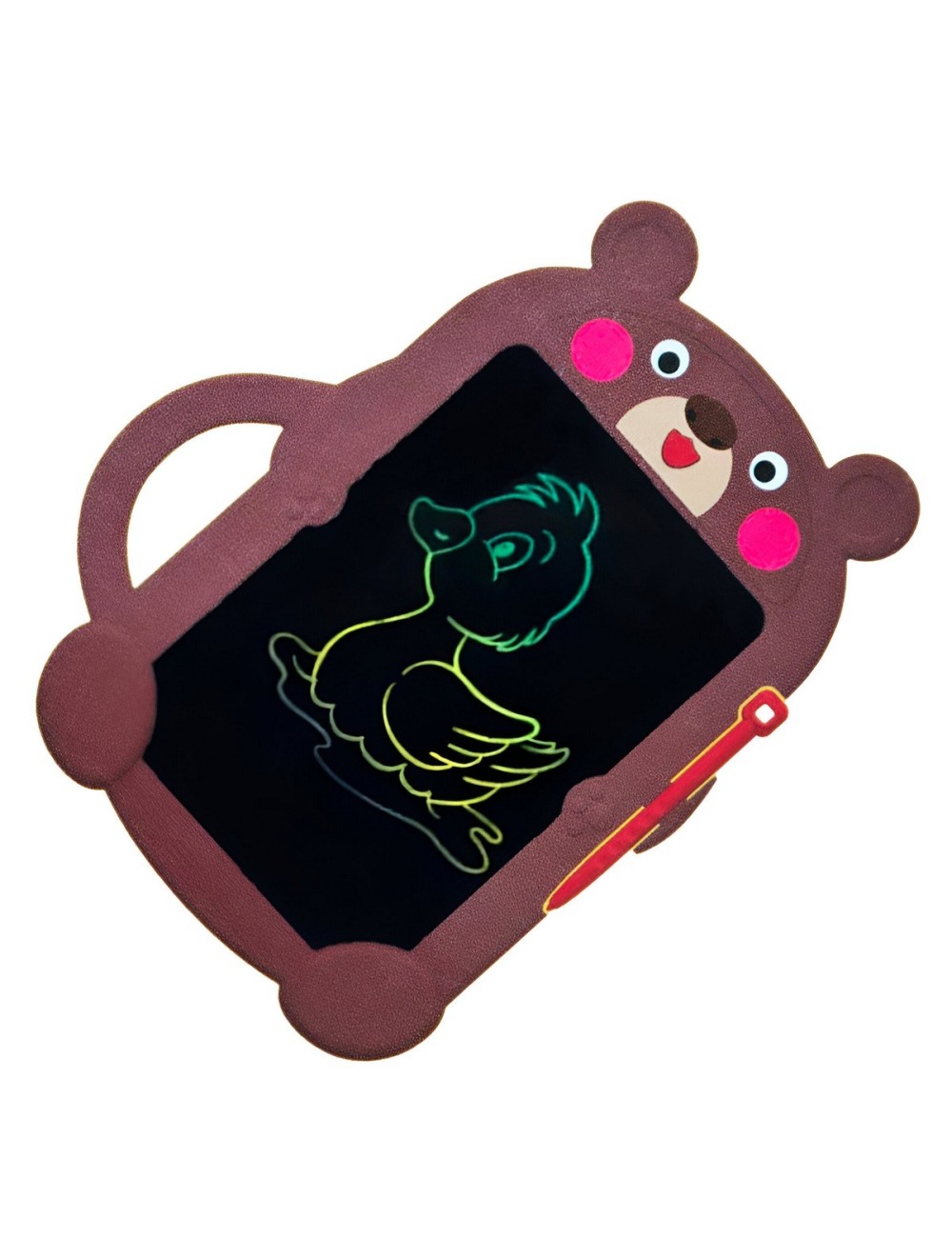 Tablero Mágico Lcd Colores Tabla Dibujo Escritura + Lapiz