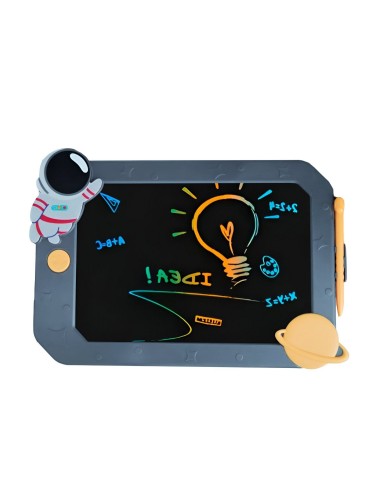 Tablero Mágico Astronauta Lcd Colores Tabla Dibujo + Lapiz