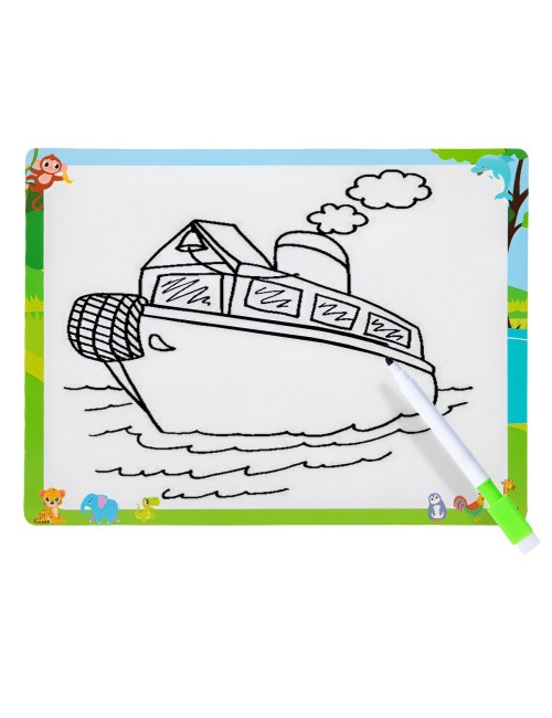 Rompecabezas Figura De Animal 2 En 1 Tablero Didactico Niños