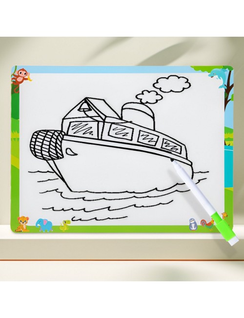 Rompecabezas Figura De Animal 2 En 1 Tablero Didactico Niños