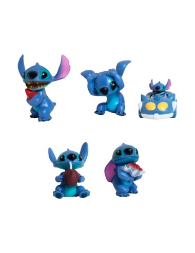 Figura Coleccionable Stitch Figura X 5 Personajes