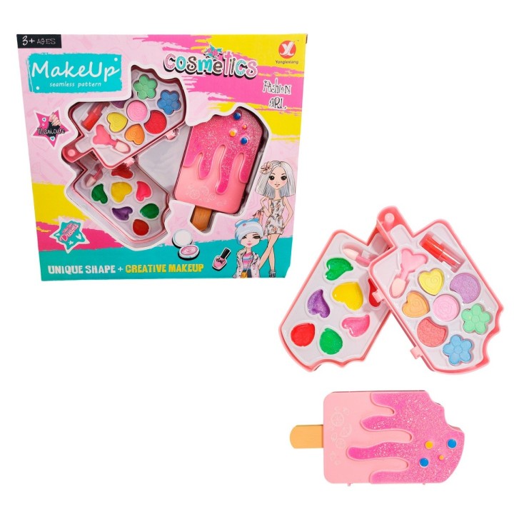 Kit De Maquillaje Paleta Set Para Niña Juguete Accesorios