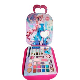 Kit De Maquillaje Para Niñas Juguete Bolso Portable Princesa