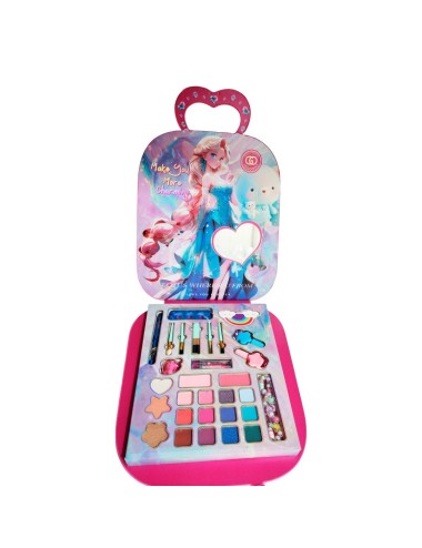 Kit De Maquillaje Para Niñas Juguete Bolso Portable Princesa
