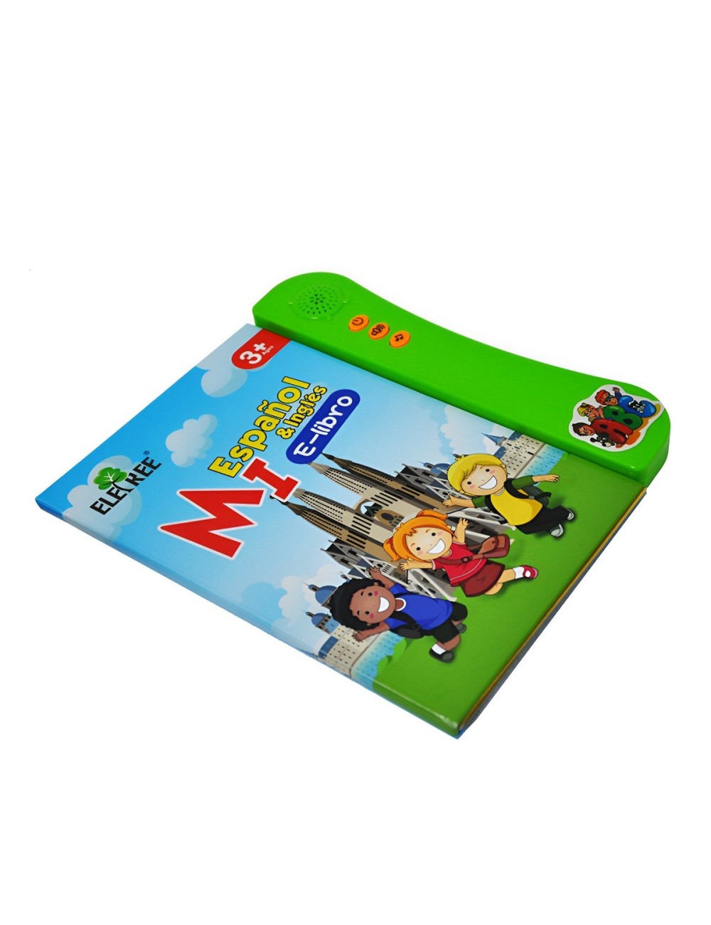 Mi Primer Libro De Estudio Español Ingles Sonido + Baterias