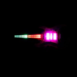 Guitarra De Juguete Niños Rock Luces Sonido Unisex + Bateria