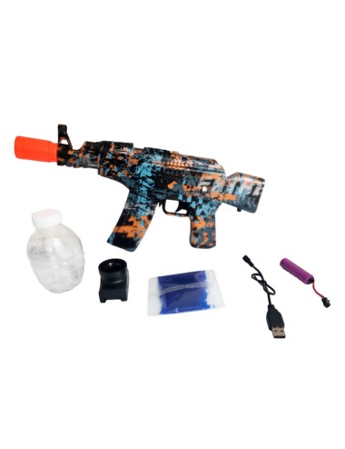 Pistola De Hidrogel Ametralladora Automatica + Hidrogel