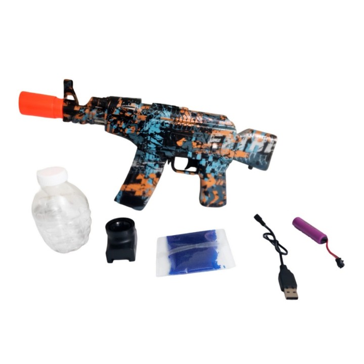 Pistola De Hidrogel Ametralladora Automatica + Hidrogel