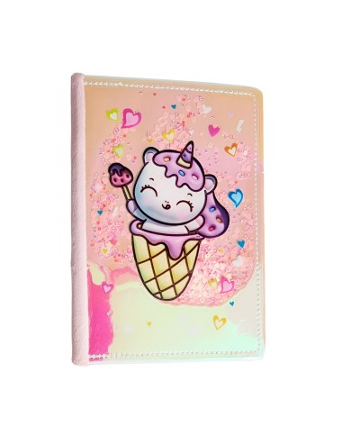 Agenda Anime Unicornio Pony Felpa Diario Multicolor Niñas