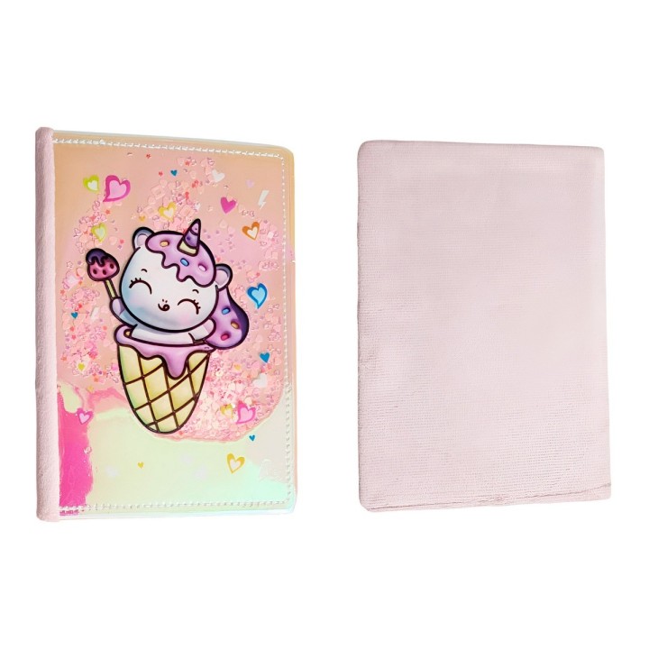 Agenda Anime Unicornio Pony Felpa Diario Multicolor Niñas