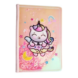 Agenda Anime Unicornio Pony Felpa Diario Multicolor Niñas