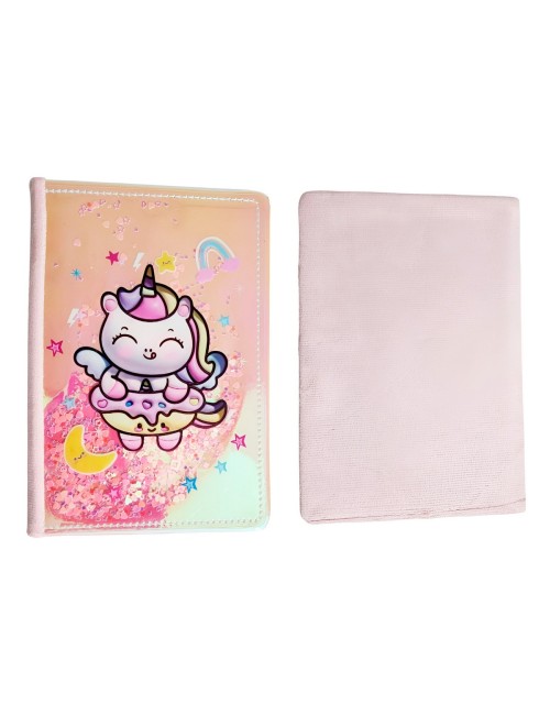 Agenda Anime Unicornio Pony Felpa Diario Multicolor Niñas