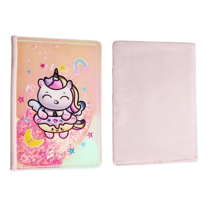 Agenda Anime Unicornio Pony Felpa Diario Multicolor Niñas