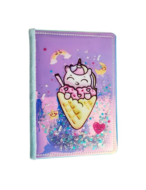 Agenda Anime Unicornio Pony Felpa Diario Multicolor Niñas