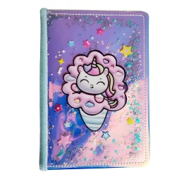 Agenda Anime Unicornio Pony Felpa Diario Multicolor Niñas