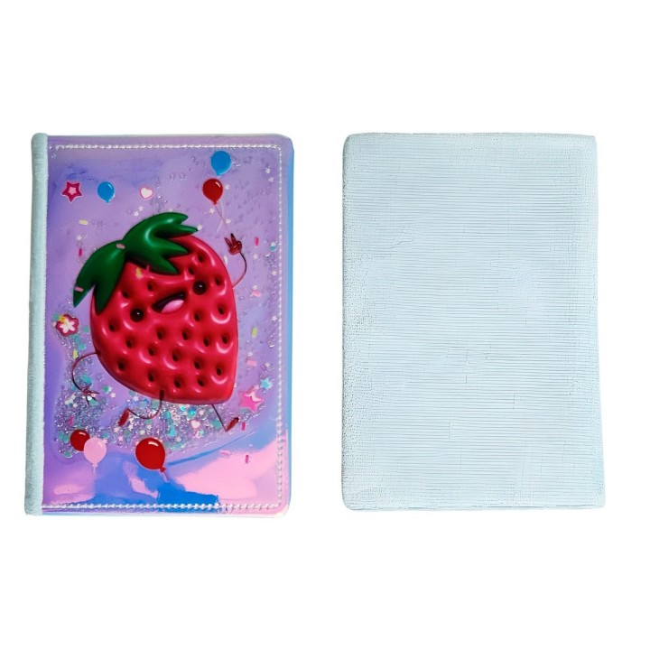 Agenda Anime Fruta Felpa Diario Multicolor Portable Niñas