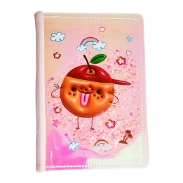 Agenda Anime Fruta Felpa Diario Multicolor Portable Niñas
