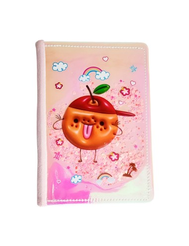Agenda Anime Fruta Felpa Diario Multicolor Portable Niñas