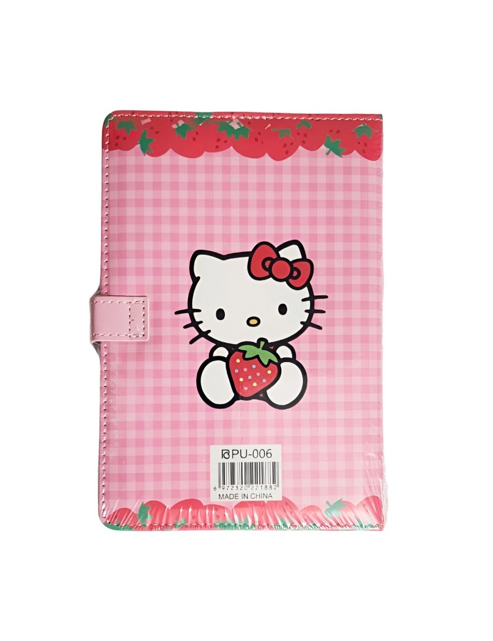 Agenda Libreta Diario Privado Hello Kitty Cierre Magnetico