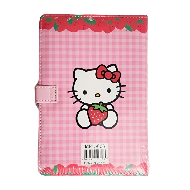 Agenda Libreta Diario Privado Hello Kitty Cierre Magnetico