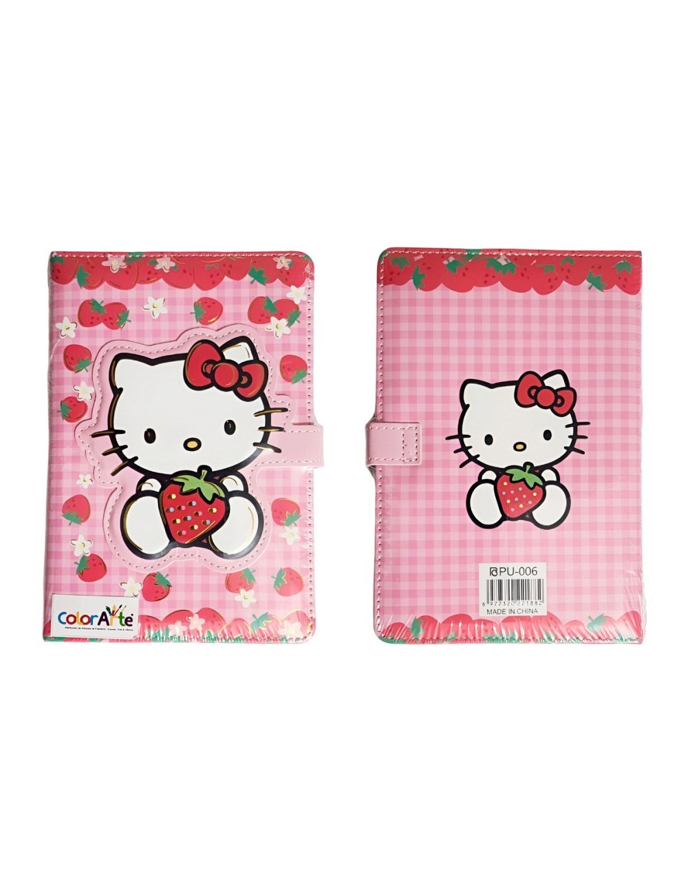 Agenda Libreta Diario Privado Hello Kitty Cierre Magnetico