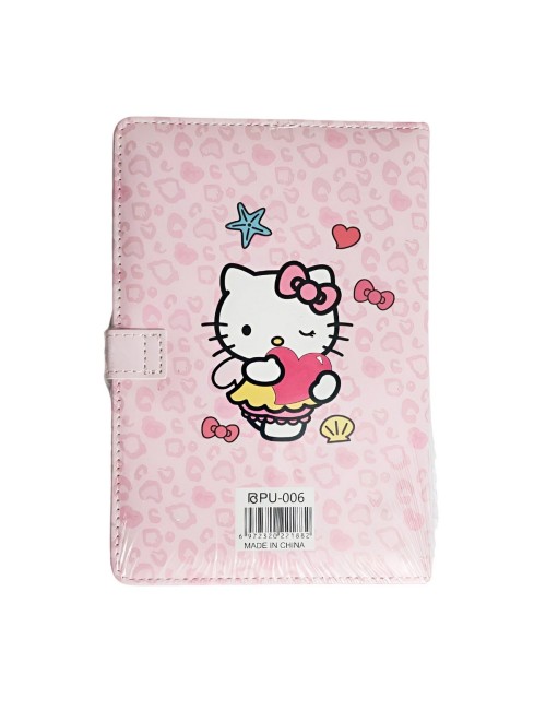 Agenda Libreta Diario Privado Hello Kitty Cierre Magnetico
