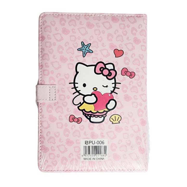 Agenda Libreta Diario Privado Hello Kitty Cierre Magnetico