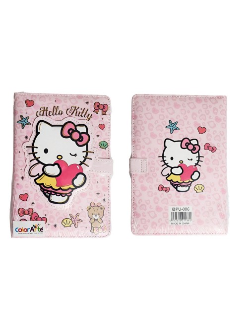 Agenda Libreta Diario Privado Hello Kitty Cierre Magnetico