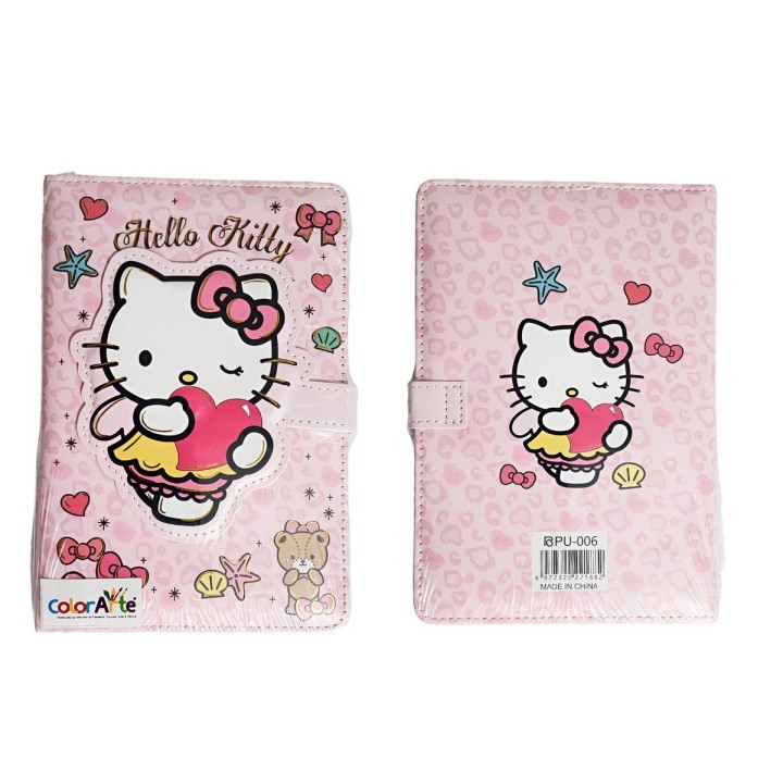 Agenda Libreta Diario Privado Hello Kitty Cierre Magnetico