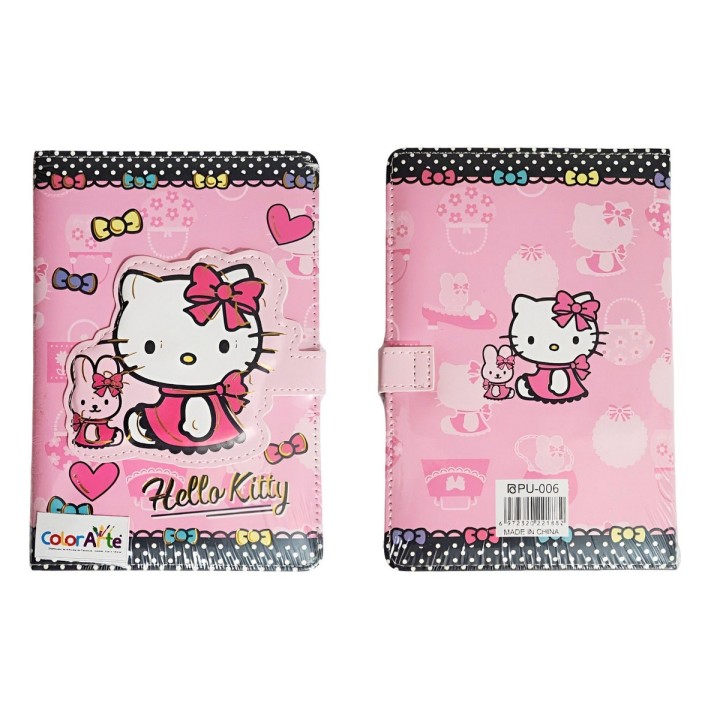 Agenda Libreta Diario Privado Hello Kitty Cierre Magnetico