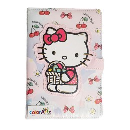 Agenda Libreta Diario Privado Hello Kitty Cierre Magnetico