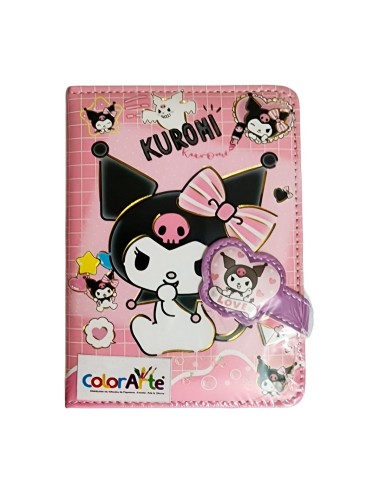 Agenda Libreta Diario Privado Kuromi Kawai Cierre Magnetico