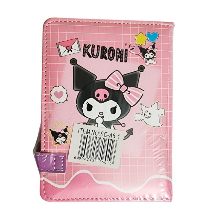 Agenda Libreta Diario Privado Kuromi Kawai Cierre Magnetico