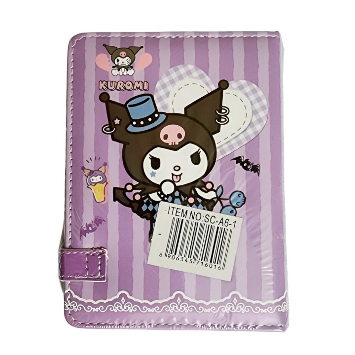 Agenda Libreta Diario Privado Kuromi Kawai Cierre Magnetico